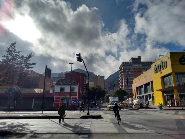 Advertencia por fenómeno de fuertes vientos en Bogotá