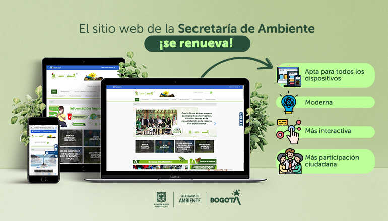 Secretaría de Ambiente presenta su renovada sede electrónica