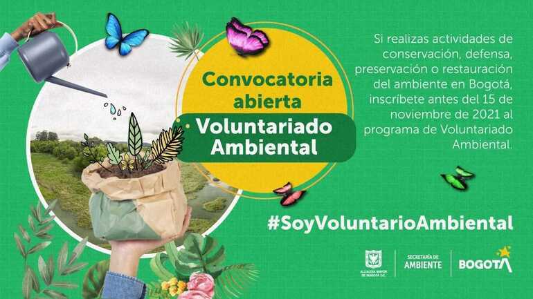 Voluntariado Ambiental: en su día, exaltamos la labor de organizaciones, colectivos y ciudadanos por el cuidado de nuestro ambiente en Bogotá
