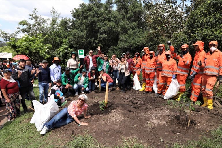 Se conmemoró un año más del escenario ambiental, Entrenubes, con la participación de ciudadanos de las localidades de San Cristóbal, Rafael Uribe Uribe y Usme, entidades invitadas y programas de la Administración.