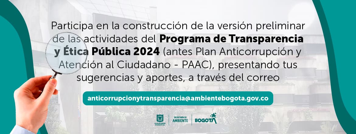 Participa en la construcción da la versión premiliminar de las actividades del Programa de Transparencia y Ética Pública 2024